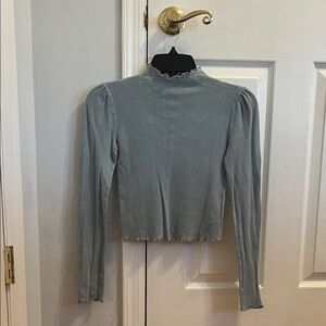 Forever 21 Blue Crop Top